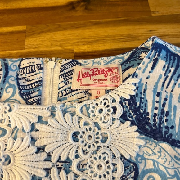 Lilly Pulitzer Originals Stuffed Shells Dress size 0 - Picture 3 of 4